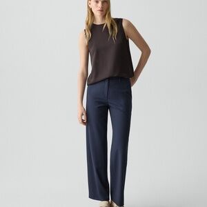 THEORY Classic Straight Pant in Good Wool | Nocturnal Navy | Size 4